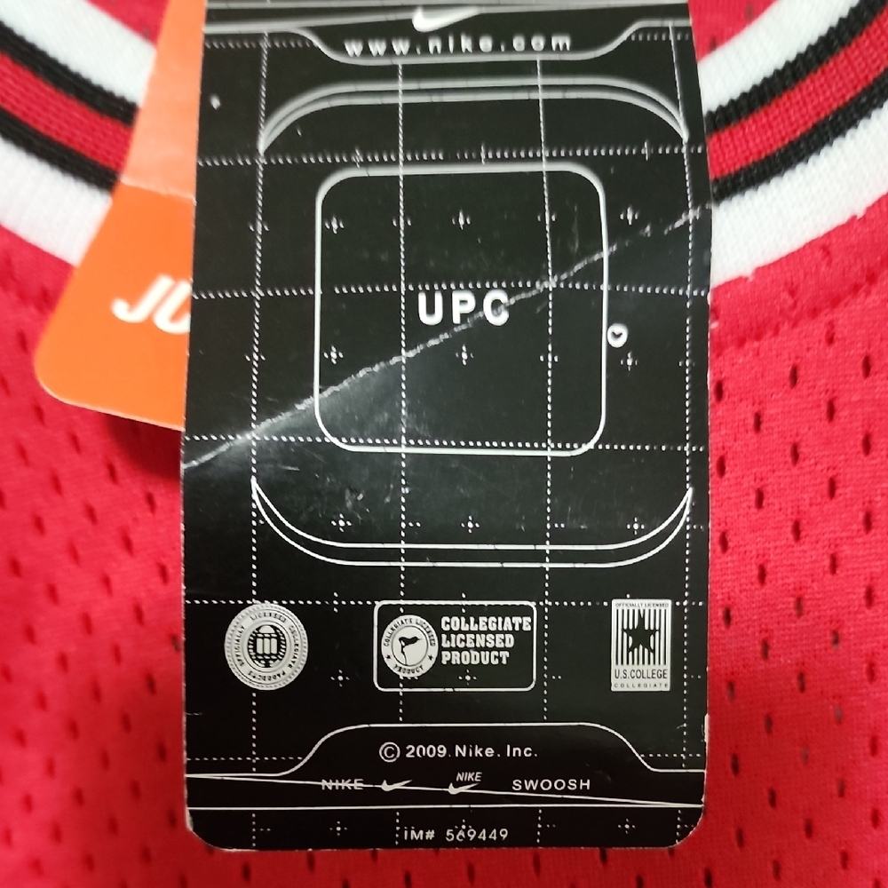 Nike 2009 Chicago Bulls Michael Jordan #23 Red Jersey NWT XL - Picture 4 of 13